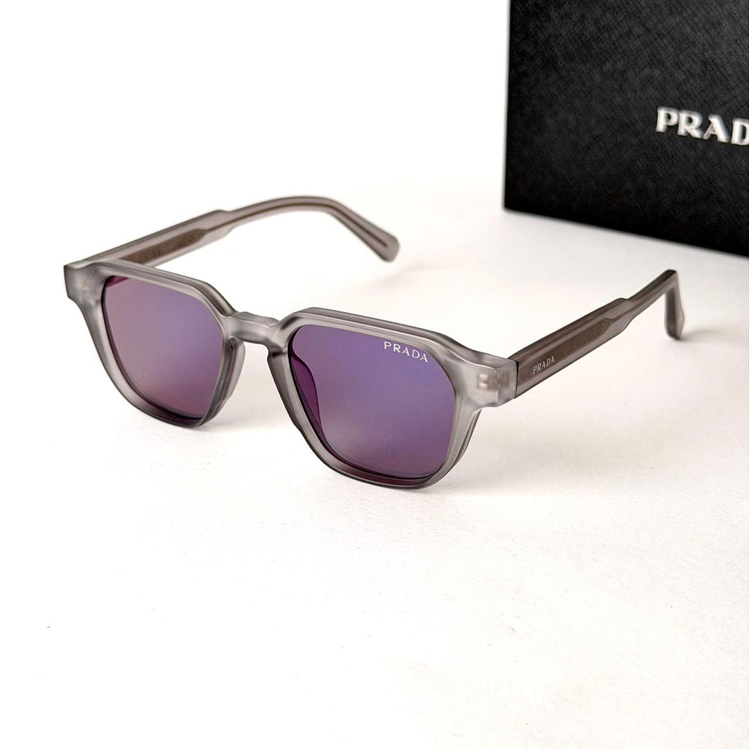 PRADA Symbole Square – Crystal Smoke Purple - Giiz store
