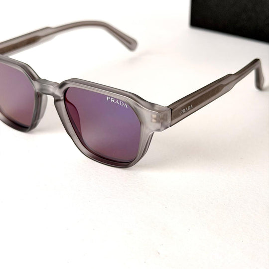 PRADA Symbole Square – Crystal Smoke Purple - Giiz store