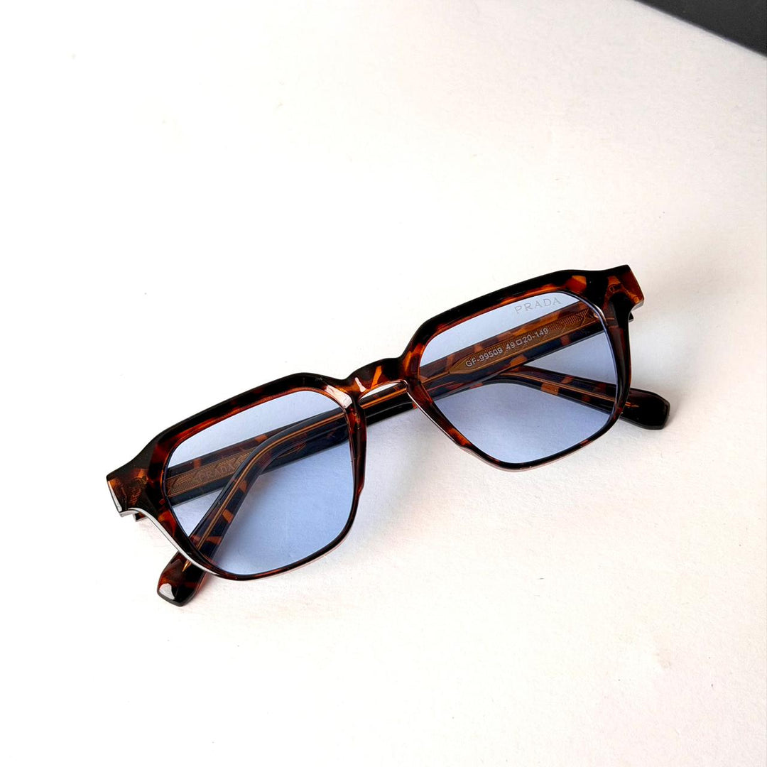 PRADA Symbole Square – Havana Blue - Giiz store