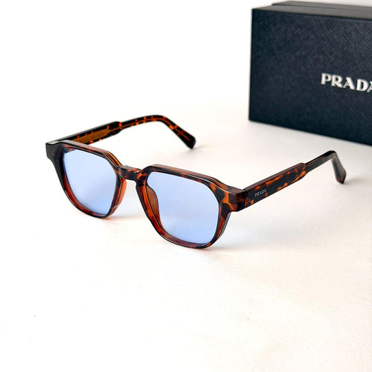 PRADA Symbole Square – Havana Blue - Giiz store