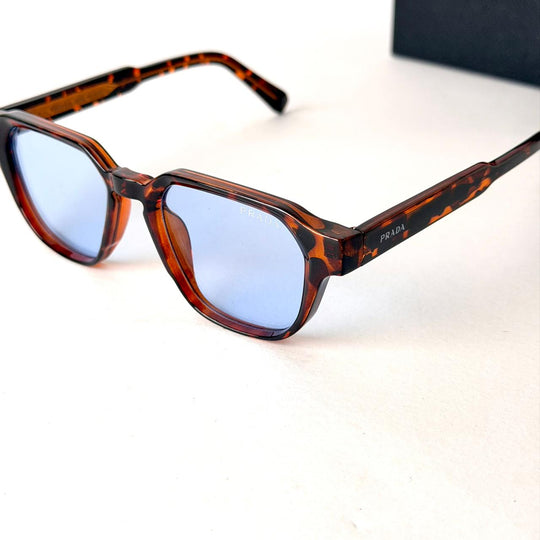 PRADA Symbole Square – Havana Blue - Giiz store