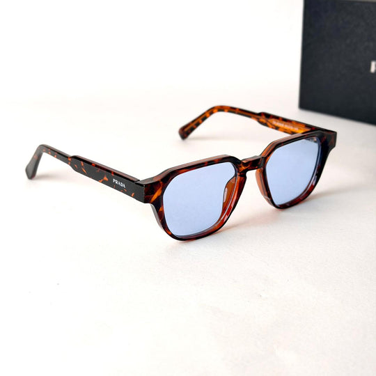 PRADA Symbole Square – Havana Blue - Giiz store