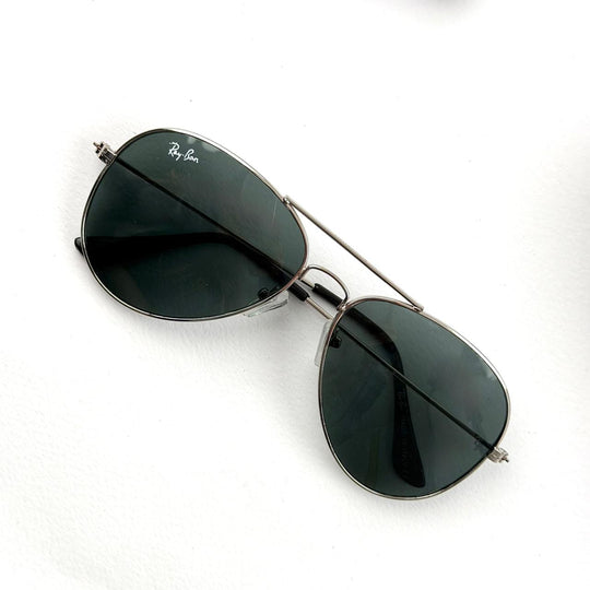 Ray Ban Aviator B - Silver Black - Giiz store