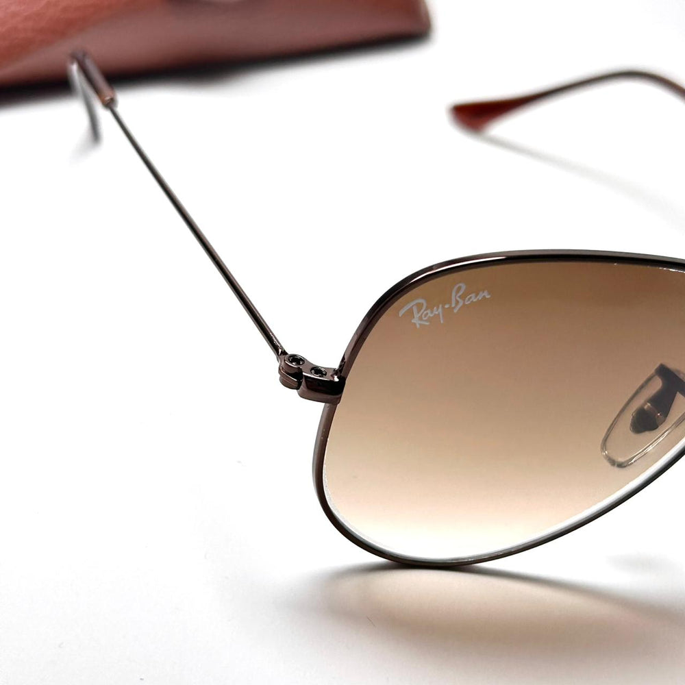 Ray Ban Aviator RB3024 - Brown - Giiz store