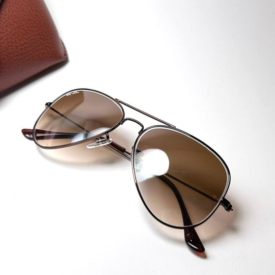 Ray Ban Aviator RB3024 - Brown - Giiz store