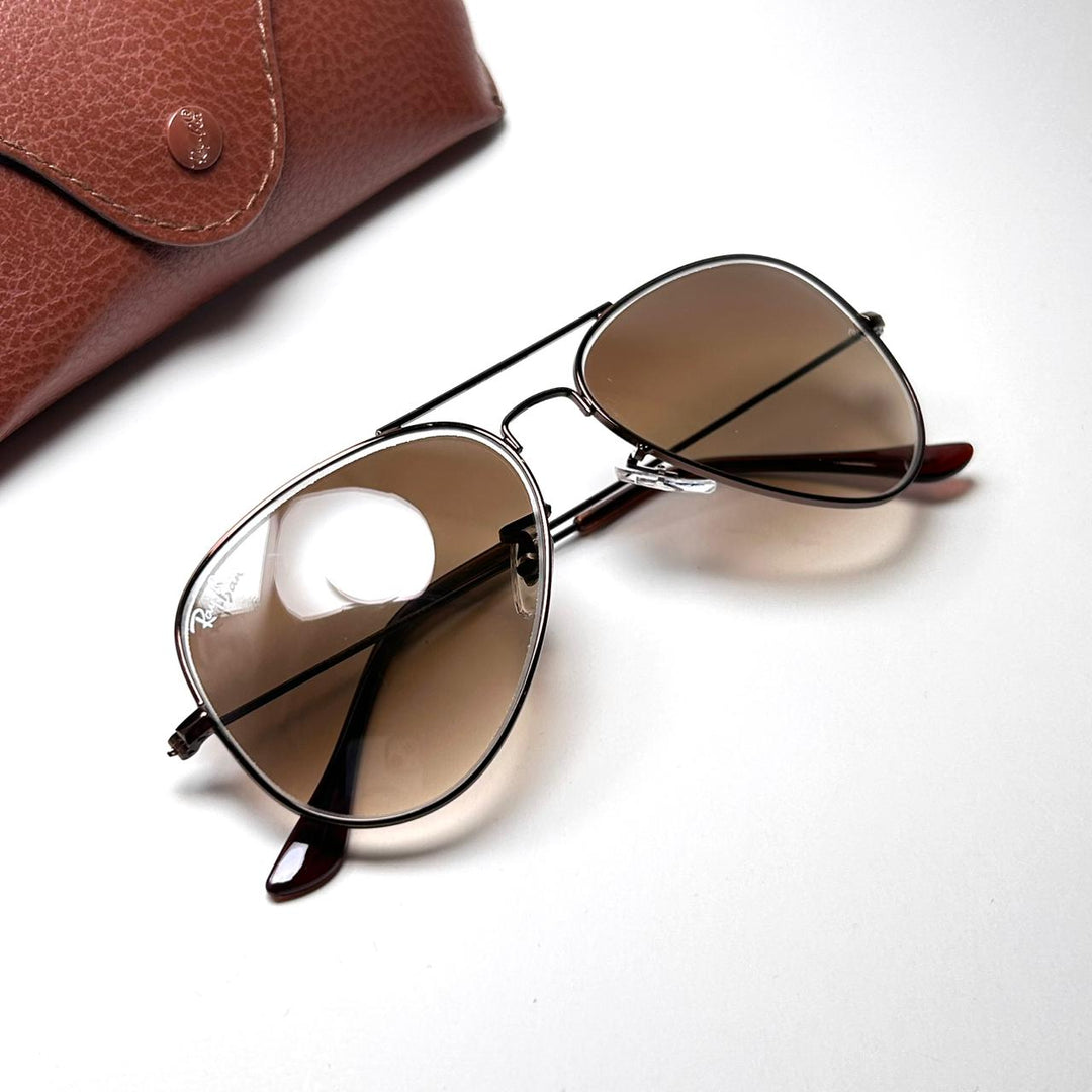 Ray Ban Aviator RB3024 - Brown - Giiz store
