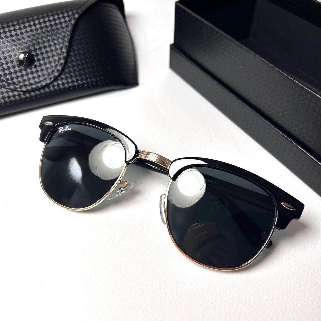 Ray Ban Classic Club Master RB3016 - Golden Black - Giiz store