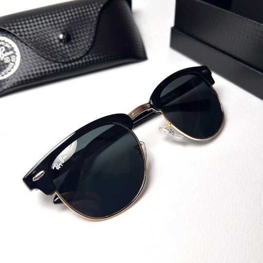 Ray Ban Classic Club Master RB3016 - Golden Black - Giiz store