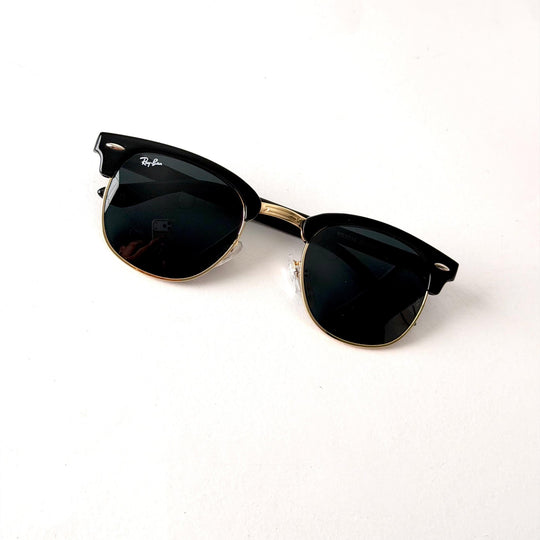Ray Ban Clubmaster – Black / Dark Grey Lenses - Giiz store