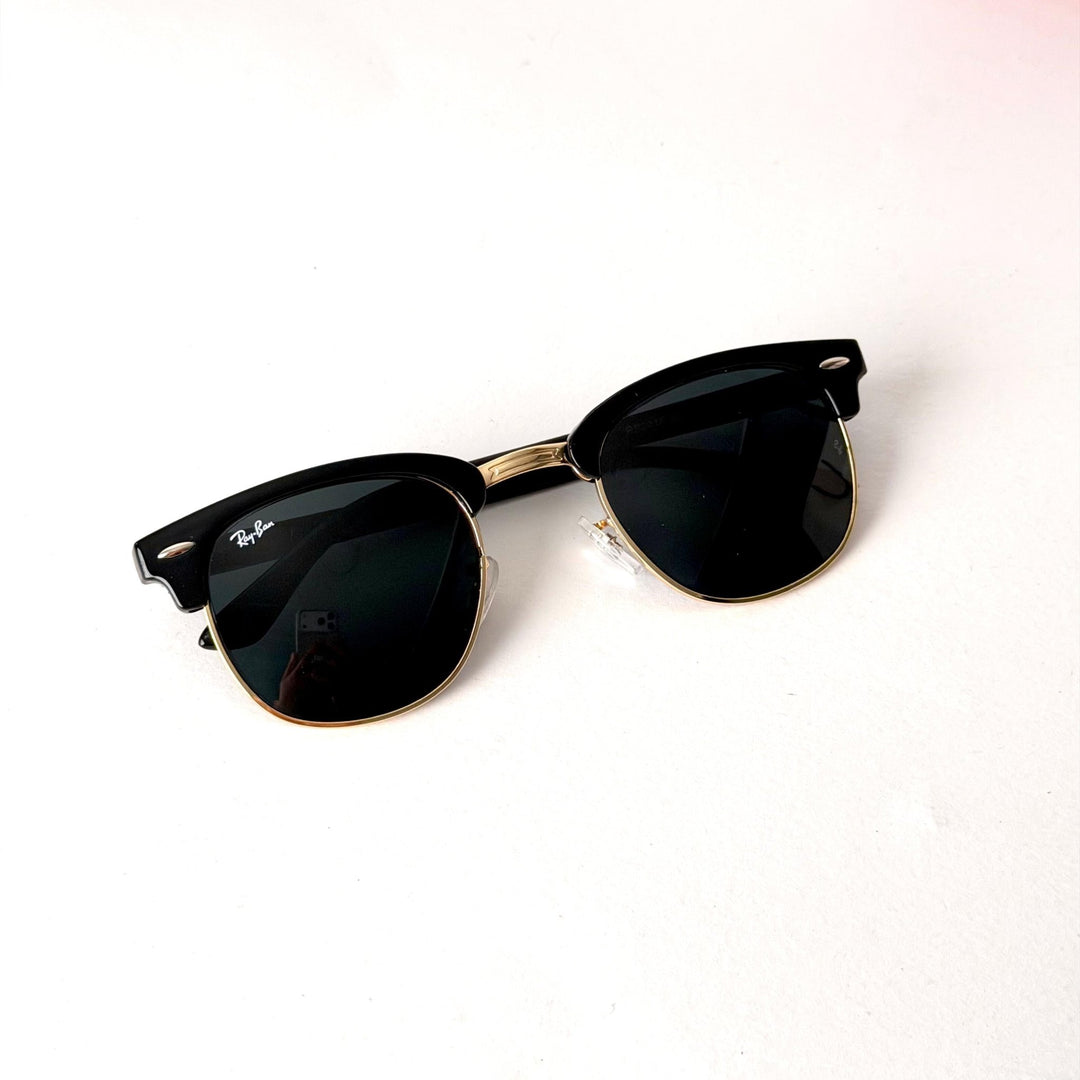 Ray Ban Clubmaster – Black / Dark Grey Lenses - Giiz store