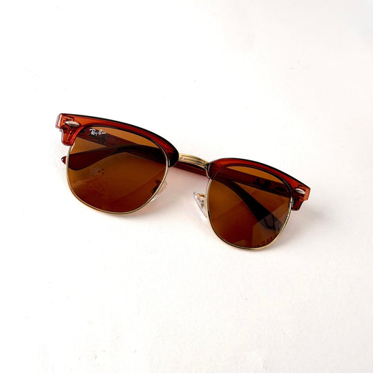 Ray Ban Clubmaster – Brown - Giiz store