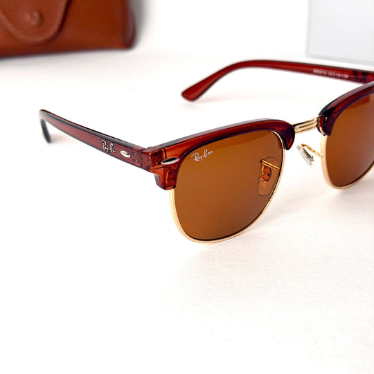 Ray Ban Clubmaster – Brown - Giiz store