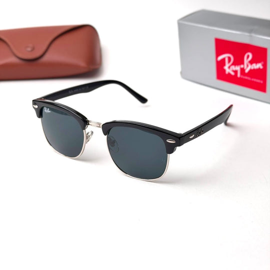 Ray Ban Clubmaster RB3016 – Black Silver - Giiz store