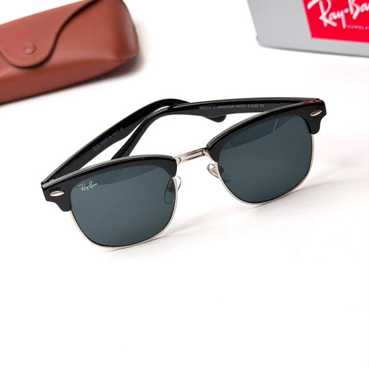 Ray Ban Clubmaster RB3016 – Black Silver - Giiz store