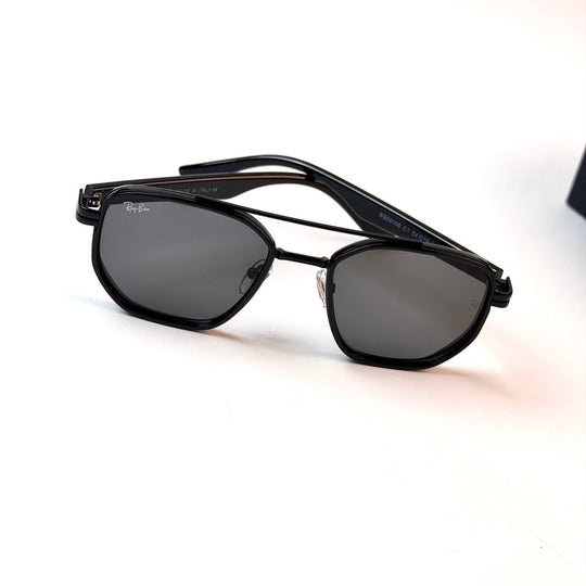 Ray Ban Double Bridge Square – Black Smoke - Giiz store