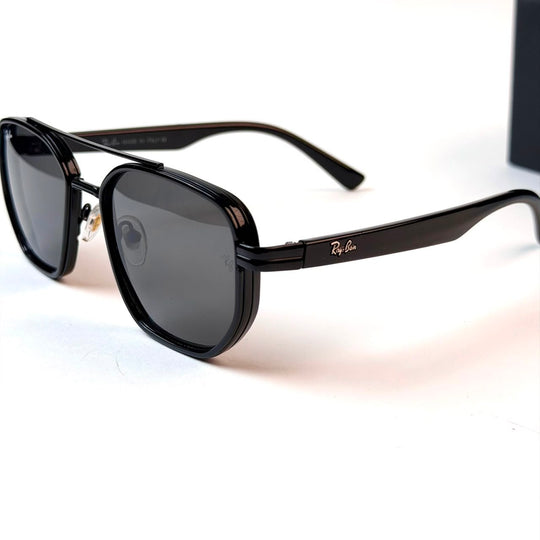 Ray Ban Double Bridge Square – Black Smoke - Giiz store