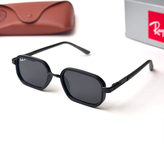 Ray Ban Double Frame Square – Full Black - Giiz store