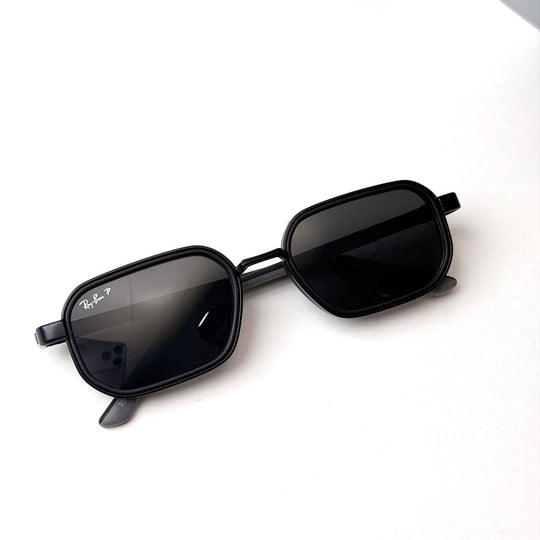 Ray Ban Double Frame Square – Full Black - Giiz store