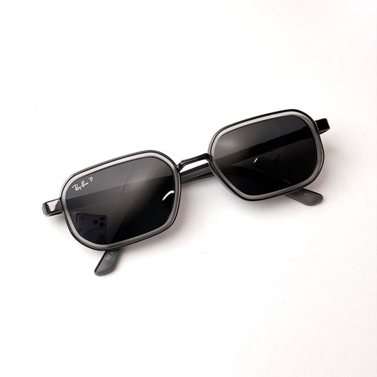 Ray Ban Double Frame Square – Gunmetal Grey - Giiz store
