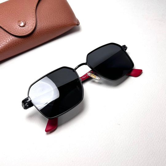 Ray Ban Ferrari RB4990 Polarized - Black Red - Giiz store