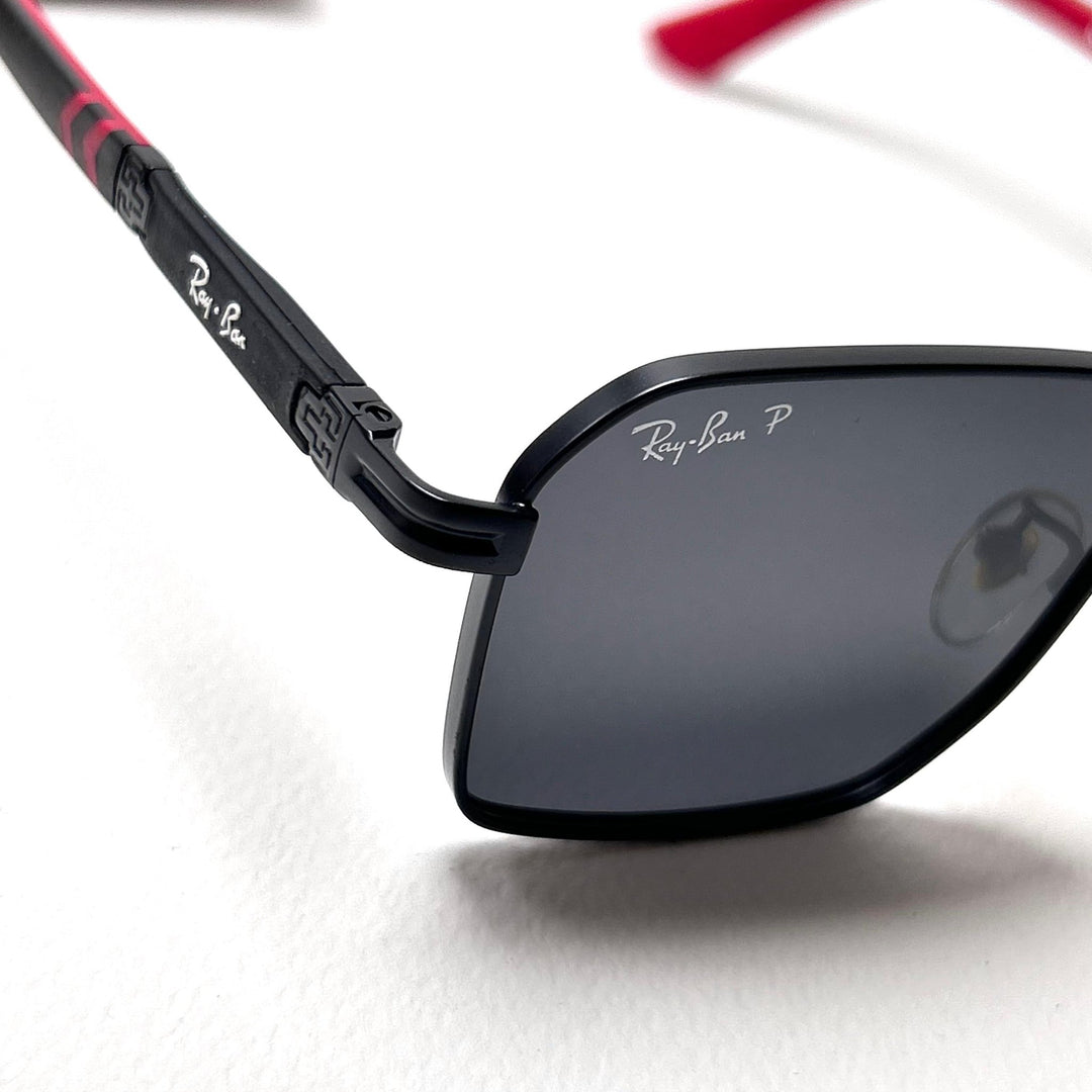 Ray Ban Ferrari RB4990 Polarized - Black Red - Giiz store