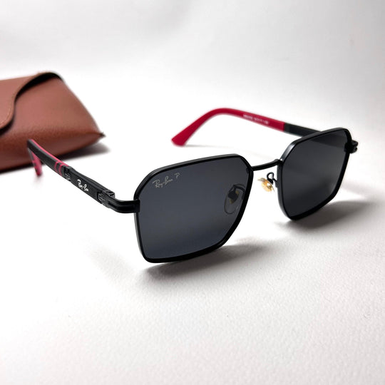 Ray Ban Ferrari RB4990 Polarized - Black Red - Giiz store
