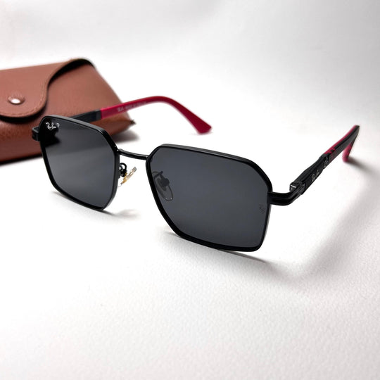 Ray Ban Ferrari RB4990 Polarized - Black Red - Giiz store