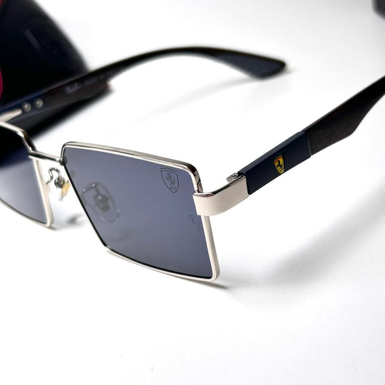 Ray Ban Ferrari Wooden Rectangular - Black - Giiz store