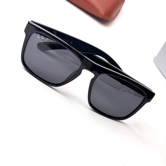 Ray Ban Flat Top Square – Black Smoke - Giiz store