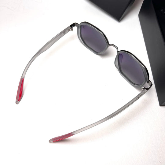 Ray Ban Geometric Polarized Scuderia Ferrari - Purple Grey - Giiz store