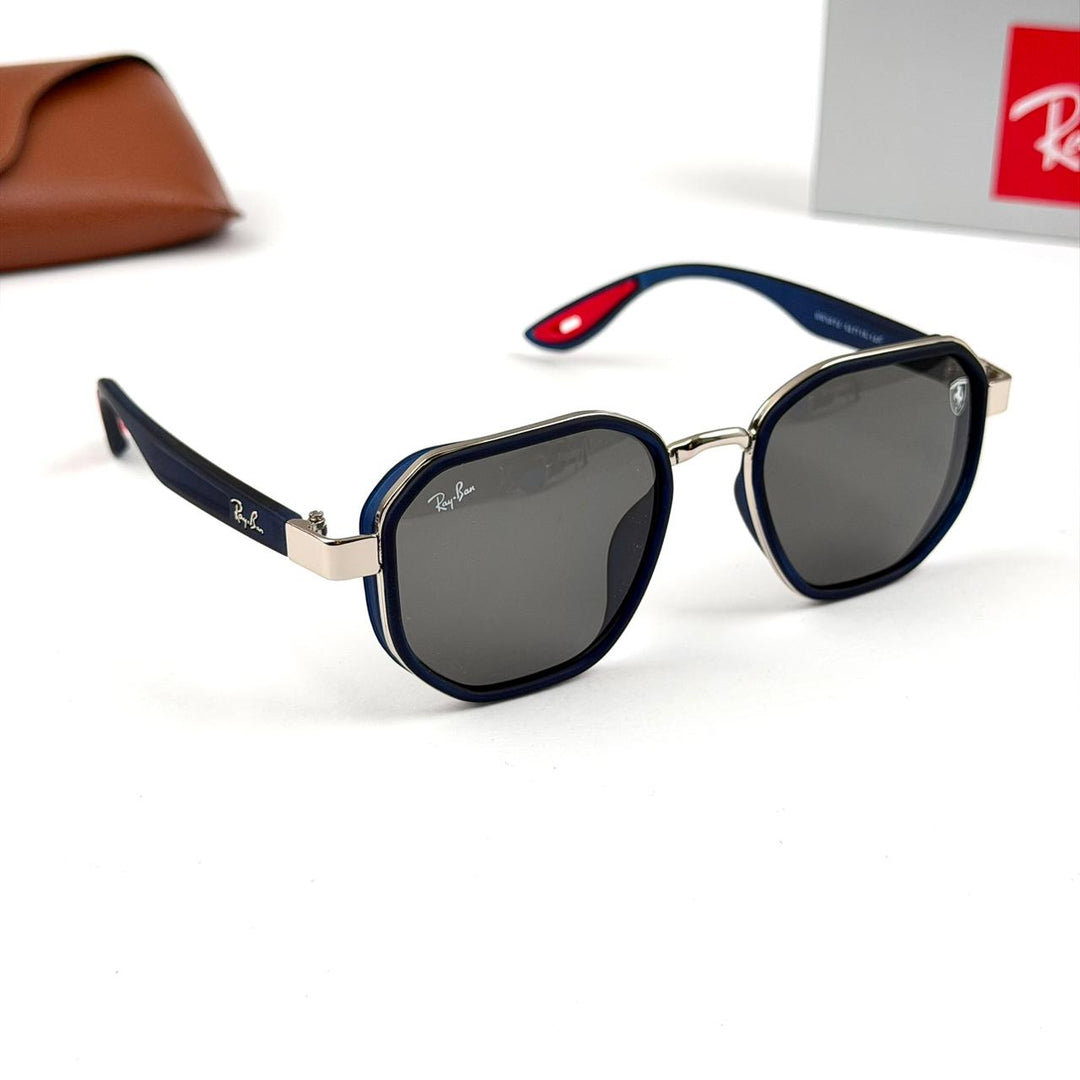 Ray Ban Geometric Scuderia Ferrari b - Silver Navy - Giiz store