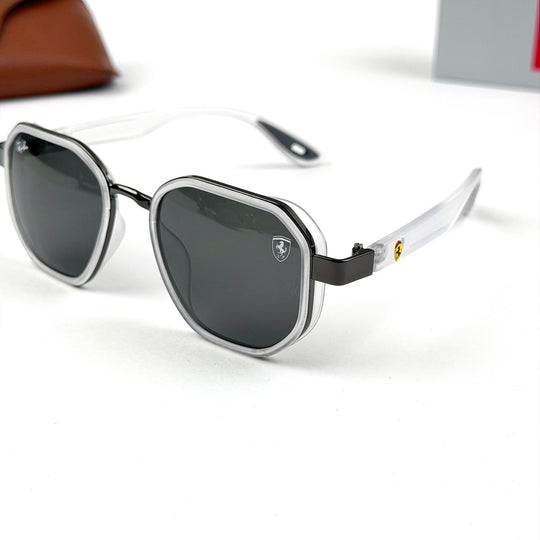 Ray Ban Geometric Scuderia Ferrari b - White - Giiz store