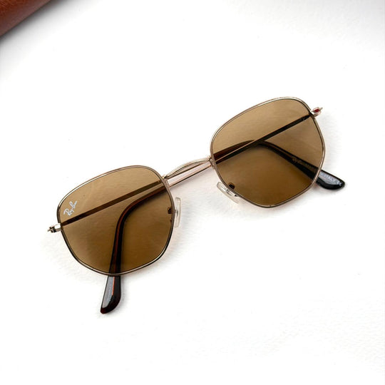 Ray Ban Hexagonal Classic b – Brown - Giiz store