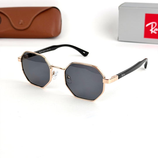 Ray-Ban Octagon Classic – Rose Gold Black - Giiz store