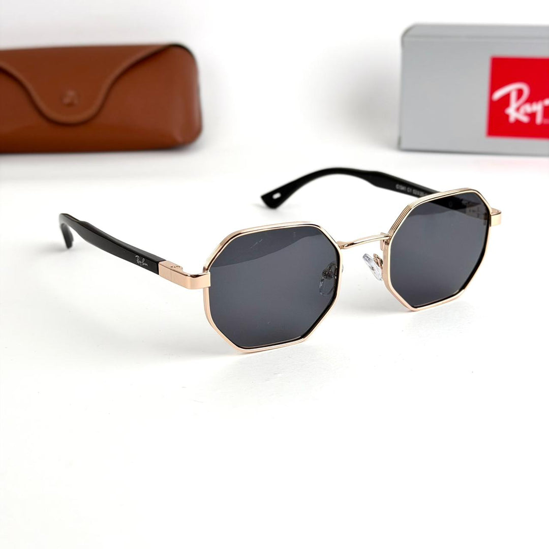 Ray-Ban Octagon Classic – Rose Gold Black - Giiz store