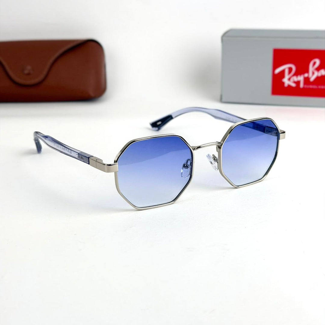 Ray-Ban Octagon Classic – Silver Blue - Giiz store