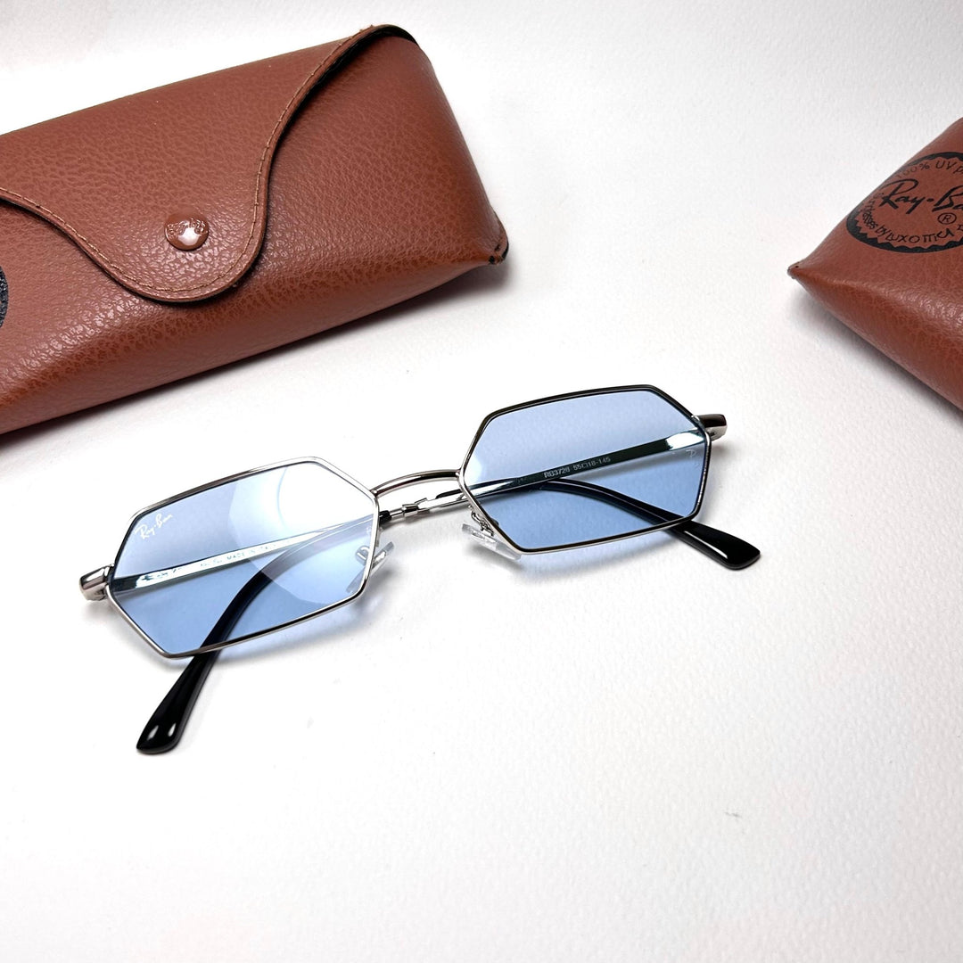 Ray Ban RB3728 Yevi Bio - Based - Light Blue - Giiz store