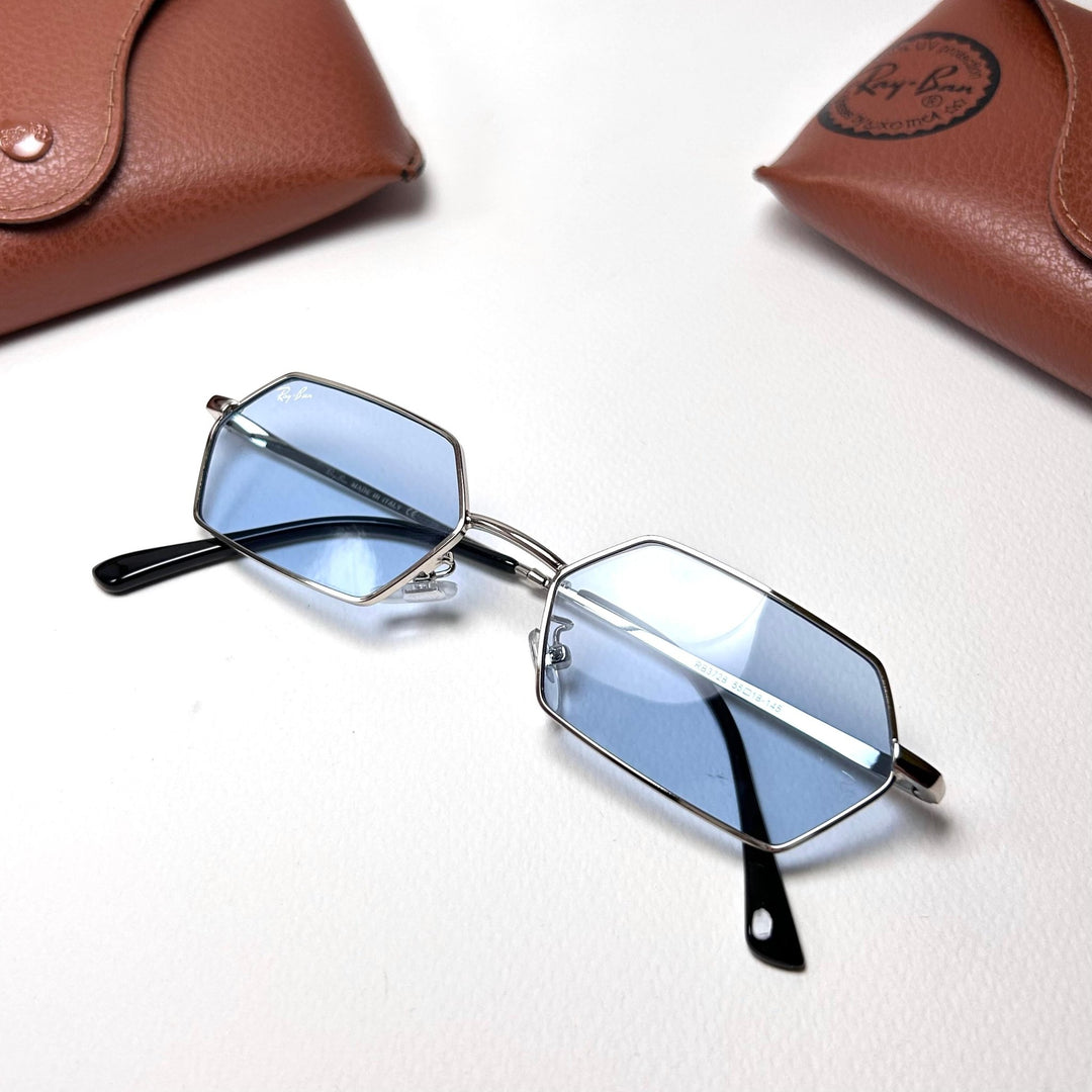 Ray Ban RB3728 Yevi Bio - Based - Light Blue - Giiz store