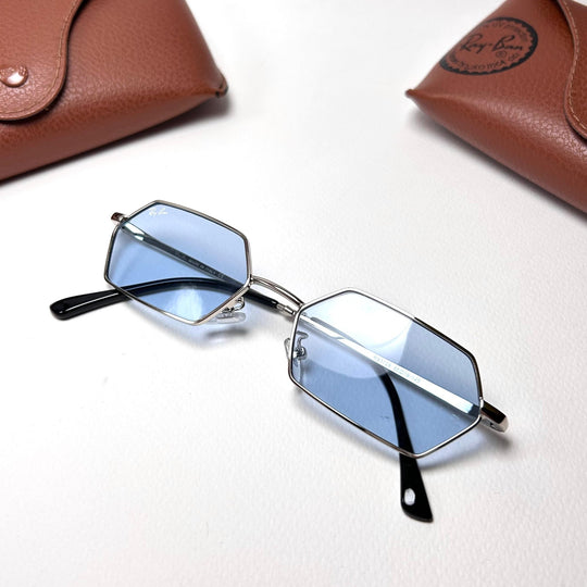 Ray Ban RB3728 Yevi Bio - Based - Light Blue - Giiz store