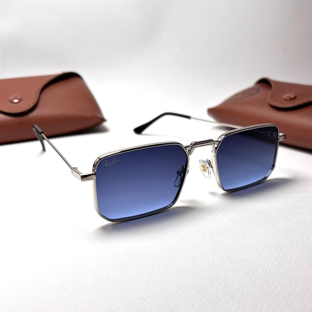 Ray Ban Rectangular - Blue - Giiz store