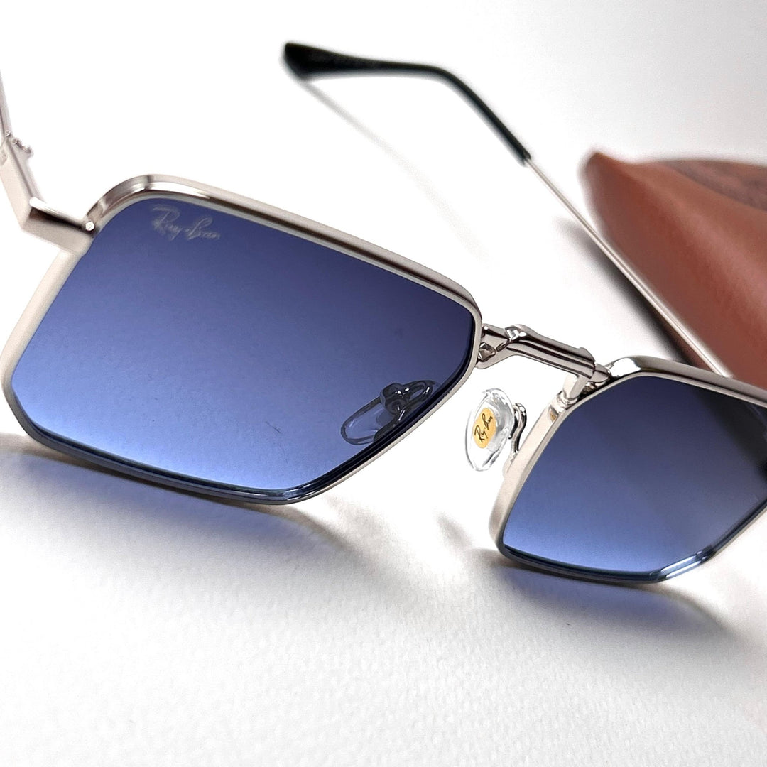 Ray Ban Rectangular - Blue - Giiz store
