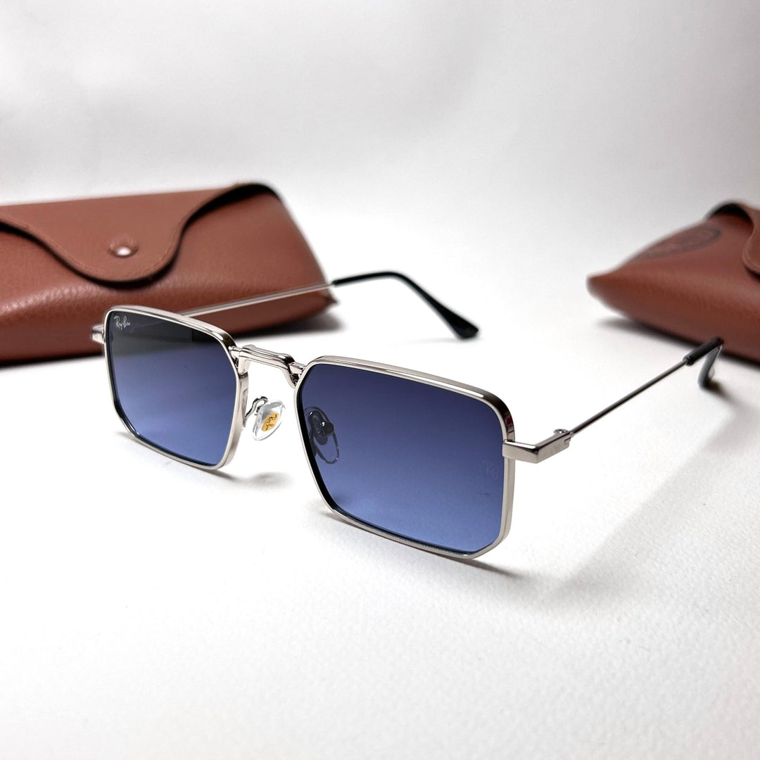 Ray Ban Rectangular - Blue - Giiz store
