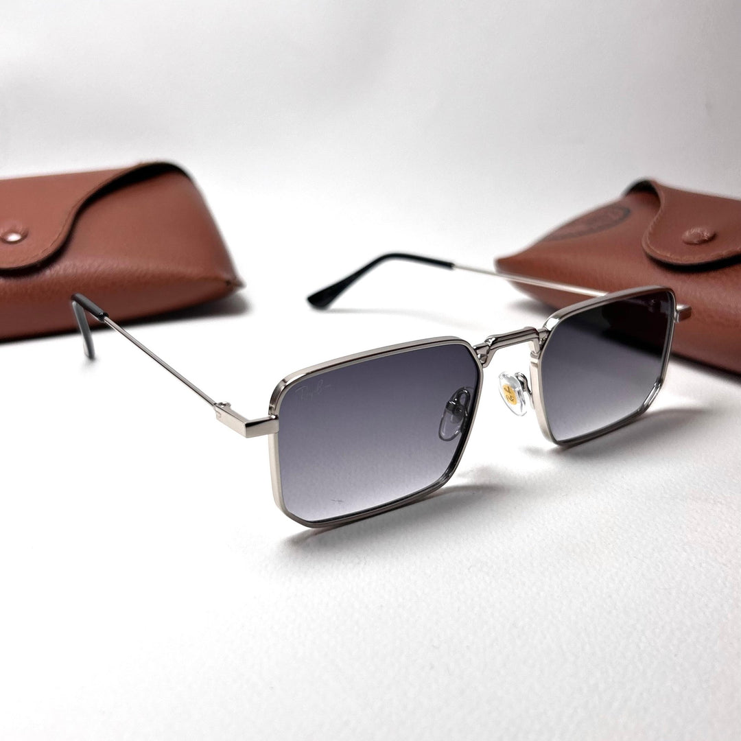 Ray Ban Rectangular - Gray Gradient - Giiz store