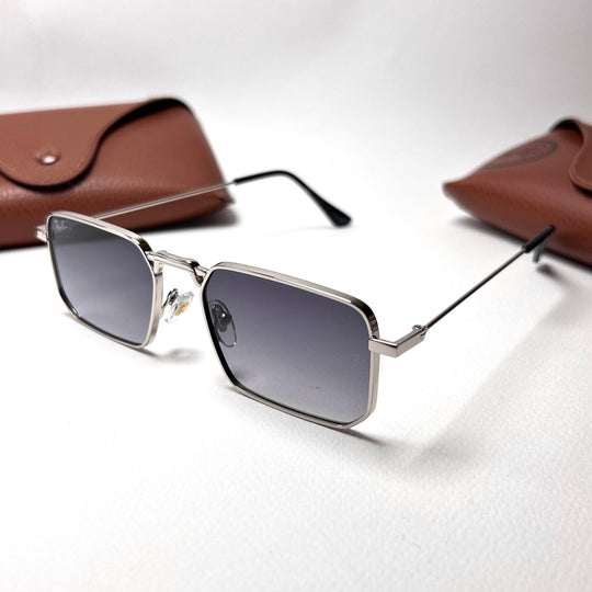Ray Ban Rectangular - Gray Gradient - Giiz store