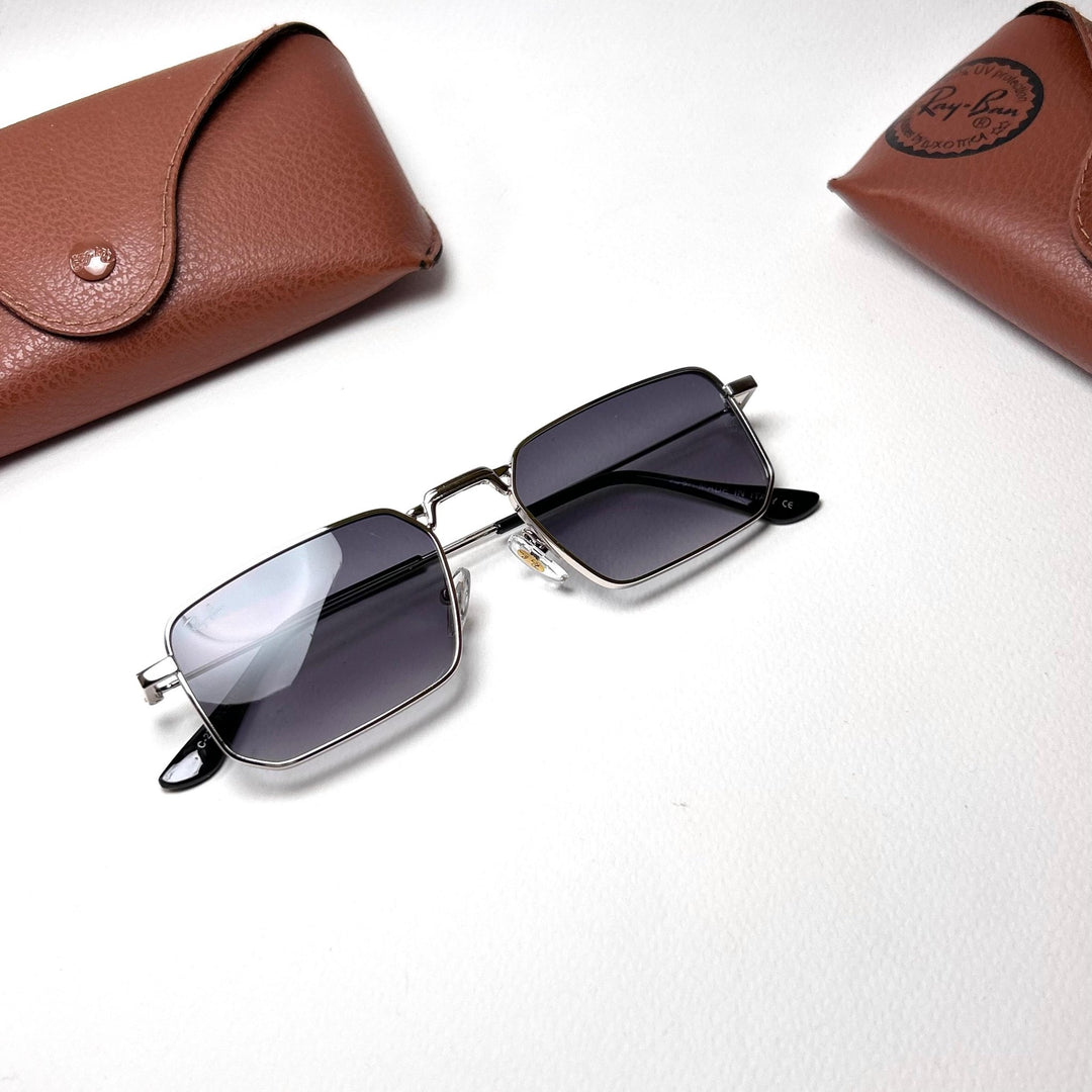 Ray Ban Rectangular - Gray Gradient - Giiz store