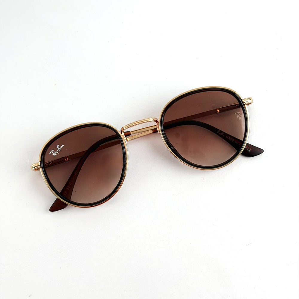 Ray Ban Round 299 - Brown - Giiz store