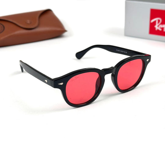 Ray Ban Round Classic MoStyle - Black Red - Giiz store
