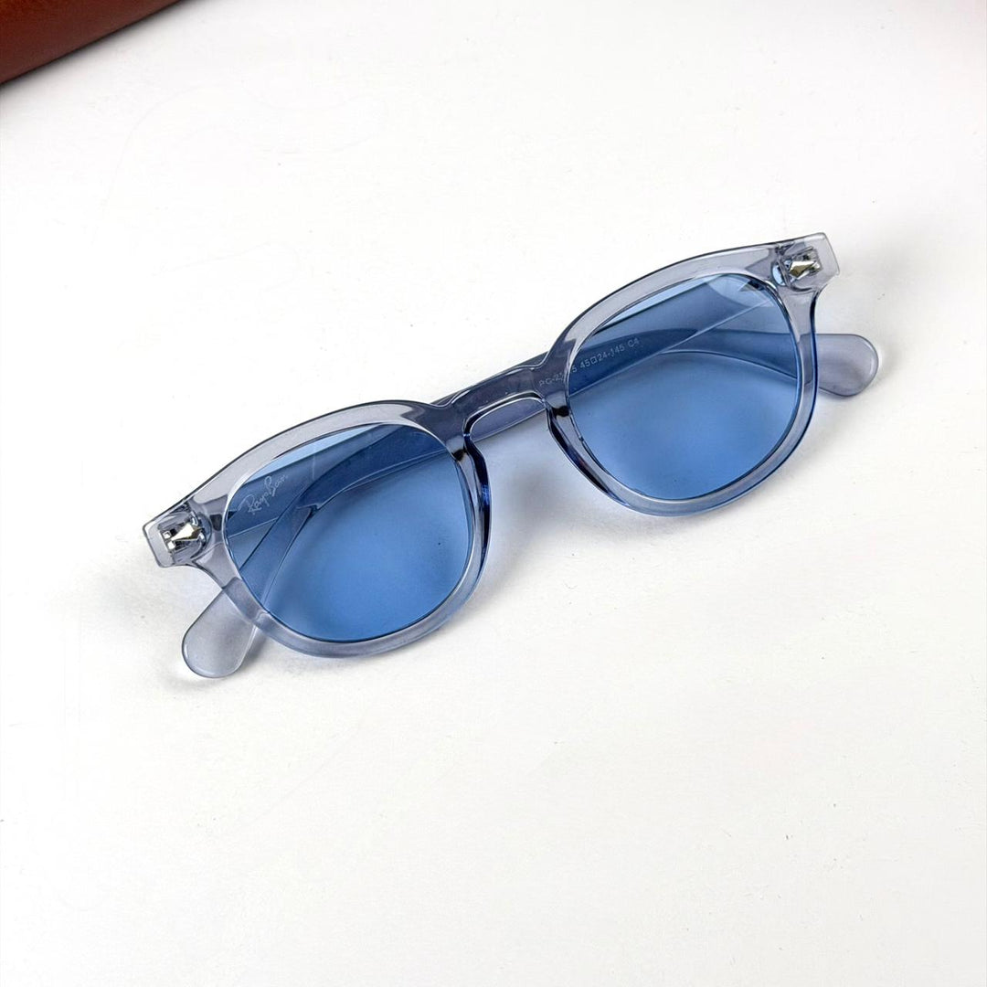 Ray Ban Round Classic MoStyle - Crystal Blue - Giiz store