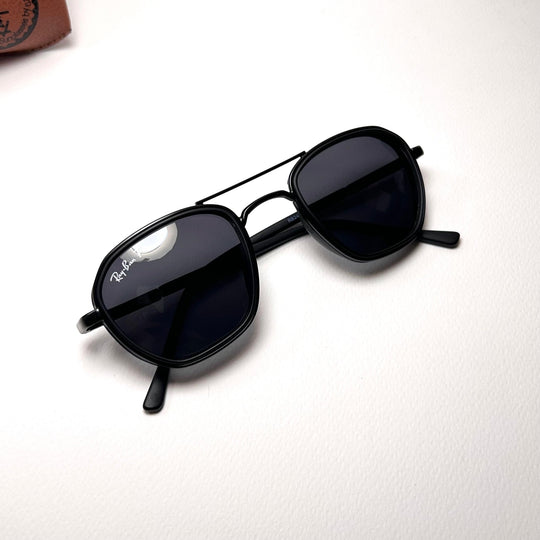 Ray Ban Round Polarized RB24009 - Full Black - Giiz store