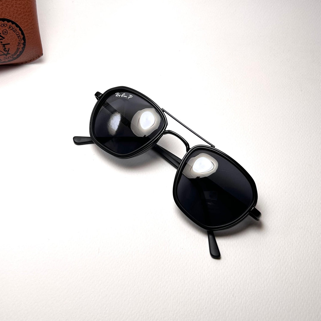 Ray Ban Round Polarized RB24009 - Full Black - Giiz store